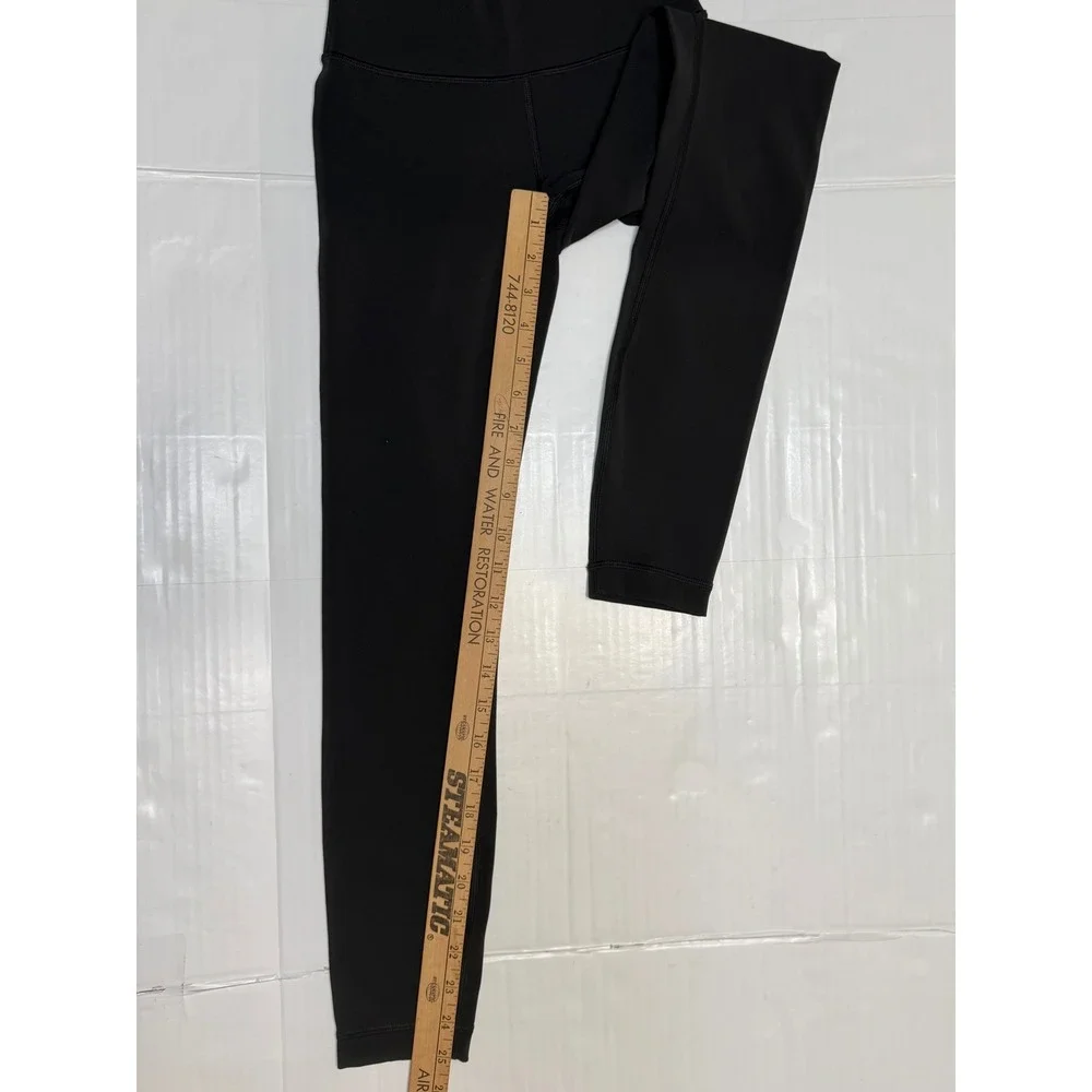 Lululemon Align High-Rise Pant 25 Black Nulu Yoga Leggings Size 2 LW5BPAS